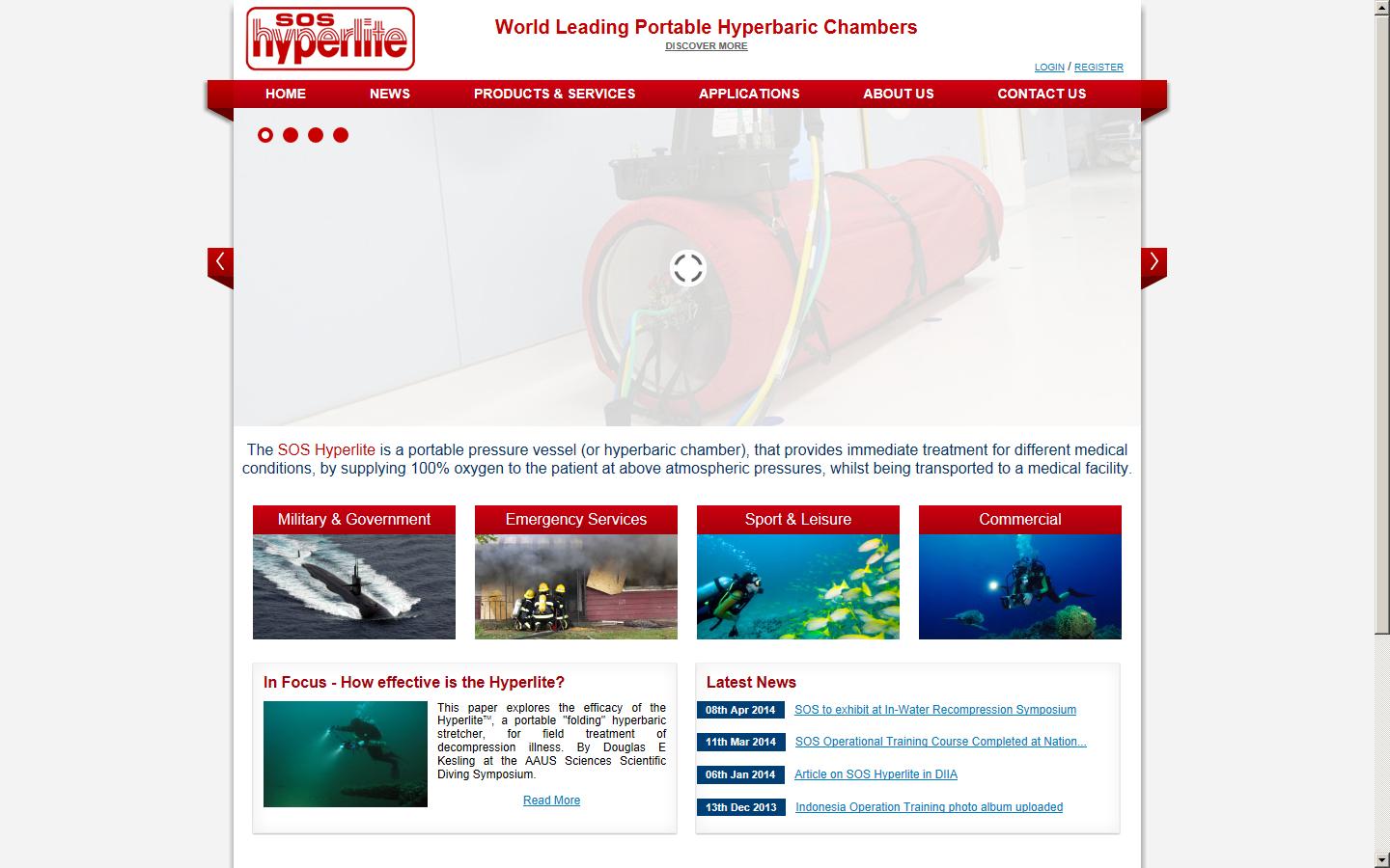 SOS Hyperlite Ltd Website