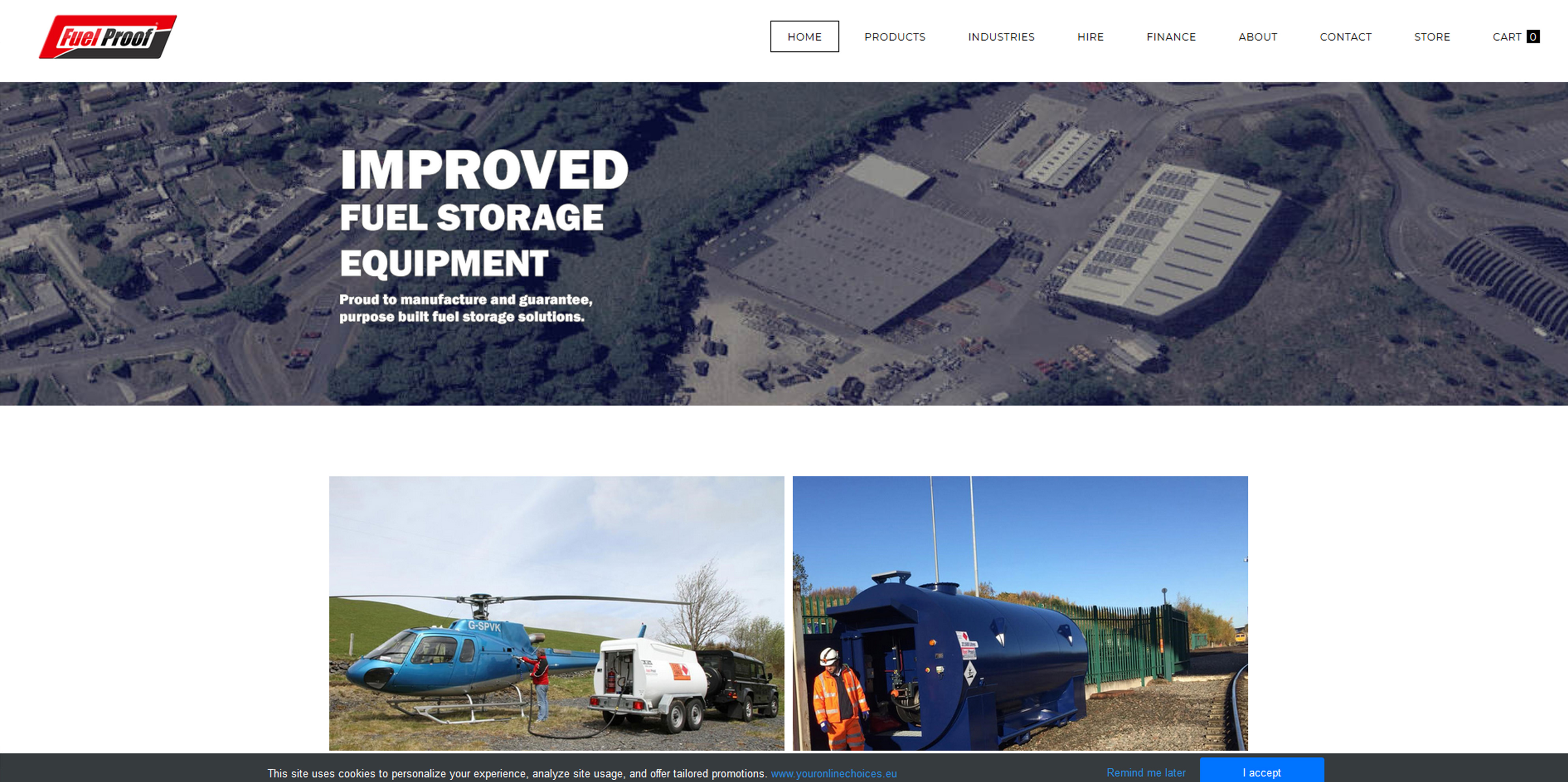 Fuel Proof Ltd Website