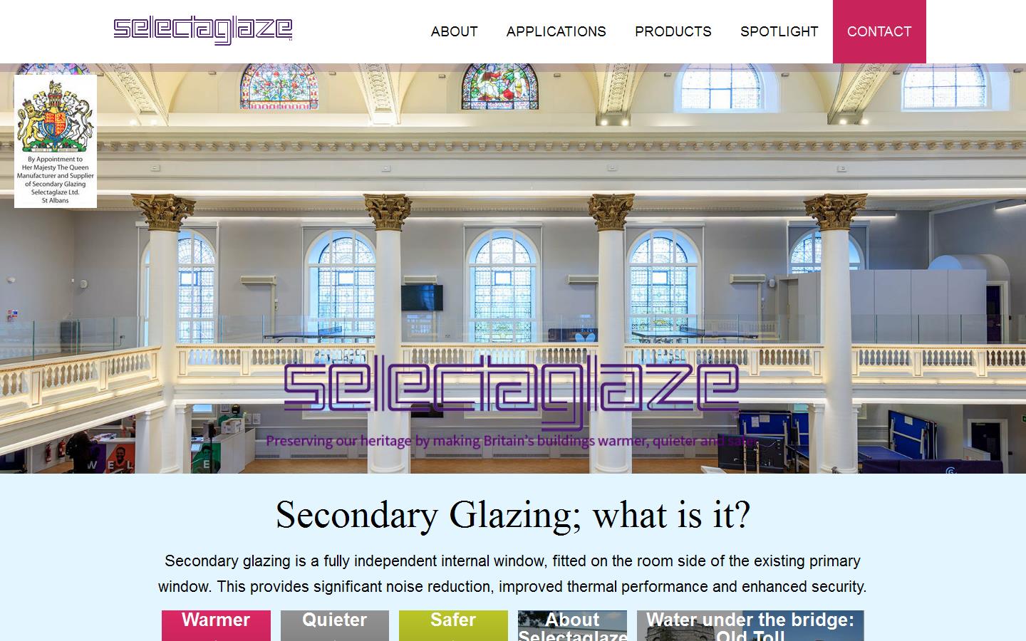 Selectaglaze Ltd Website