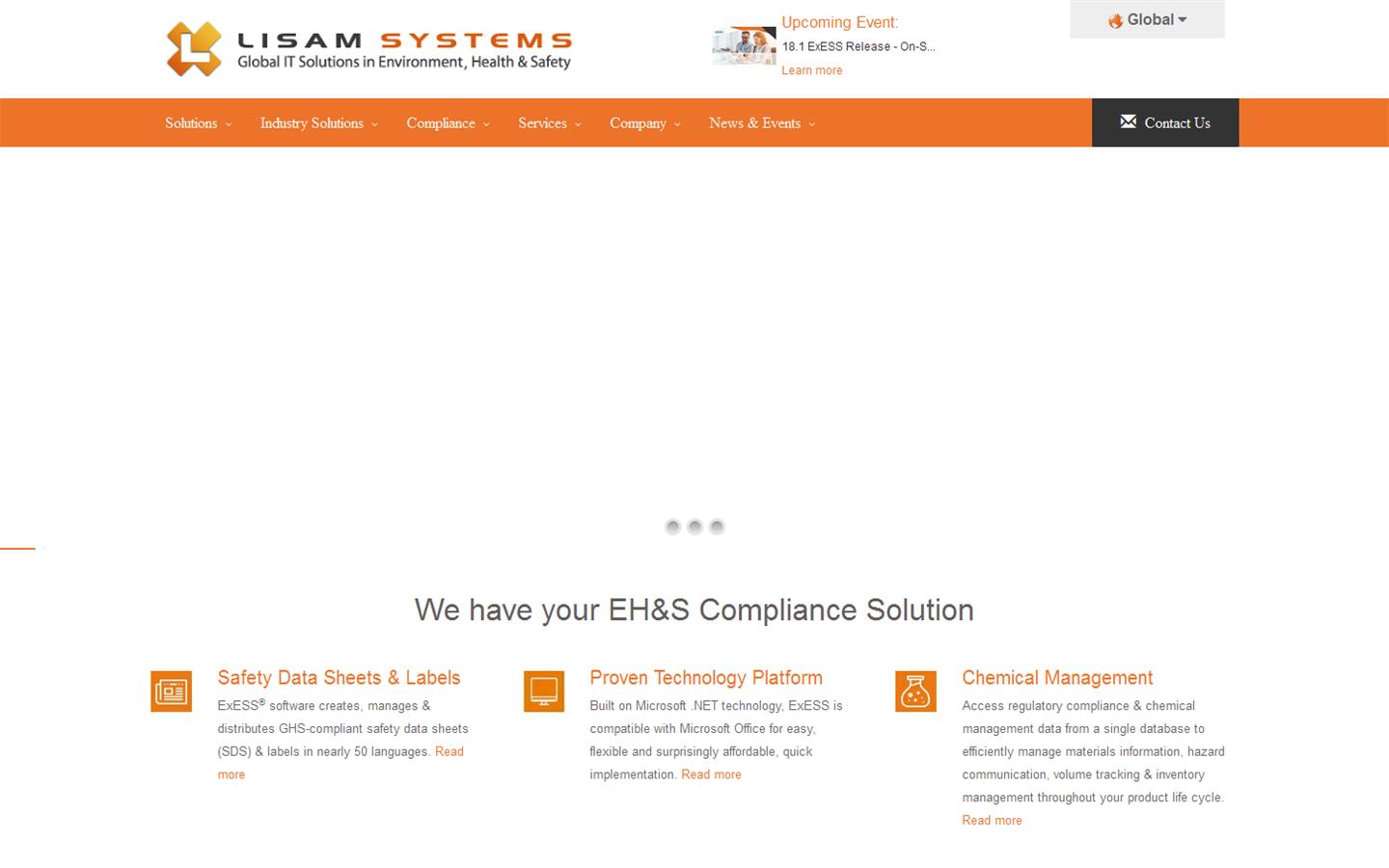 Lisam Systems Website