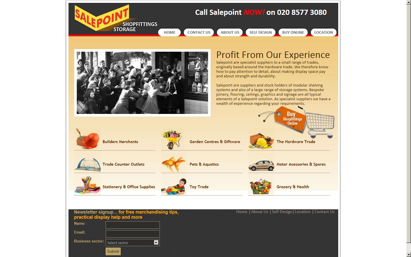 Salepoint Ltd Website