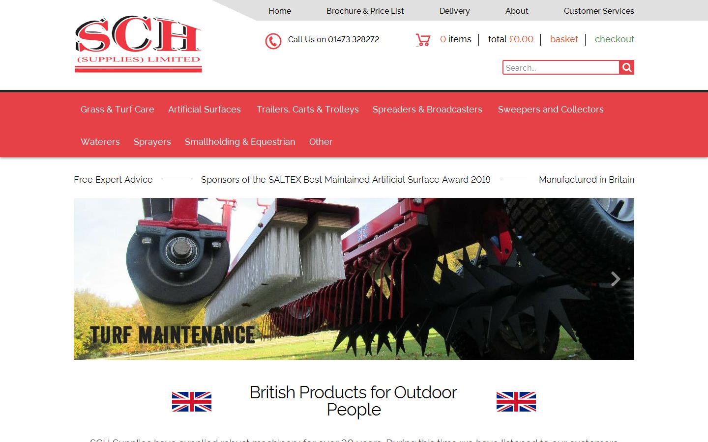 SCH Supplies Ltd Website