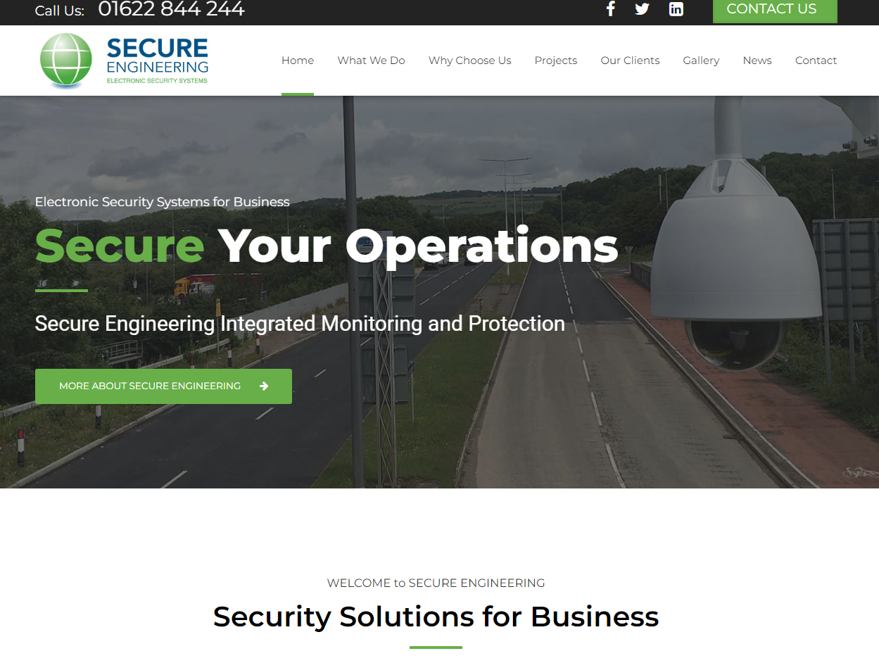 Secure Engineering Ltd Website