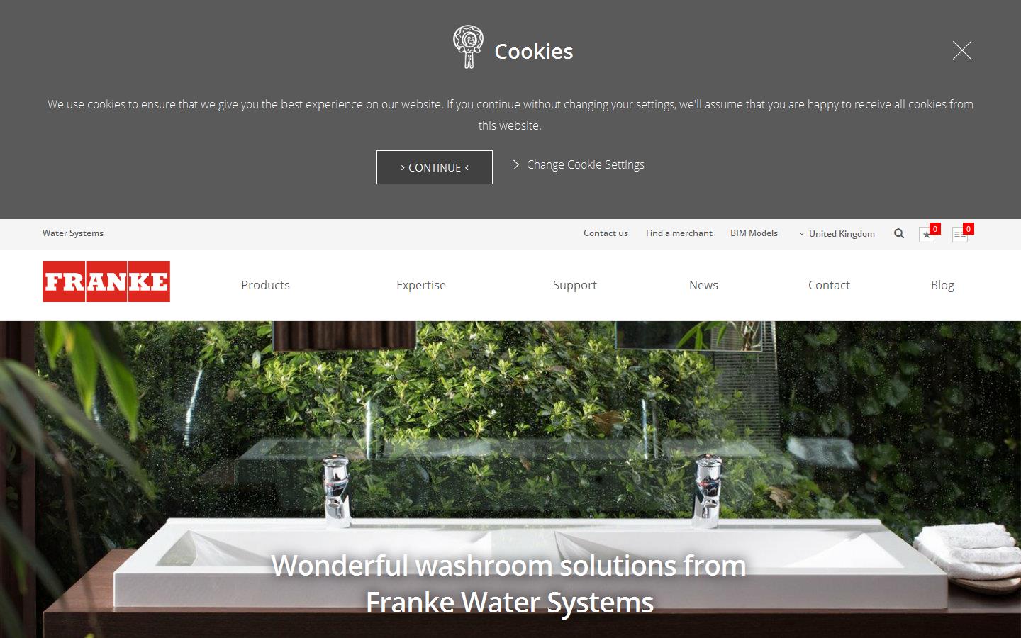 Franke Sissons Website