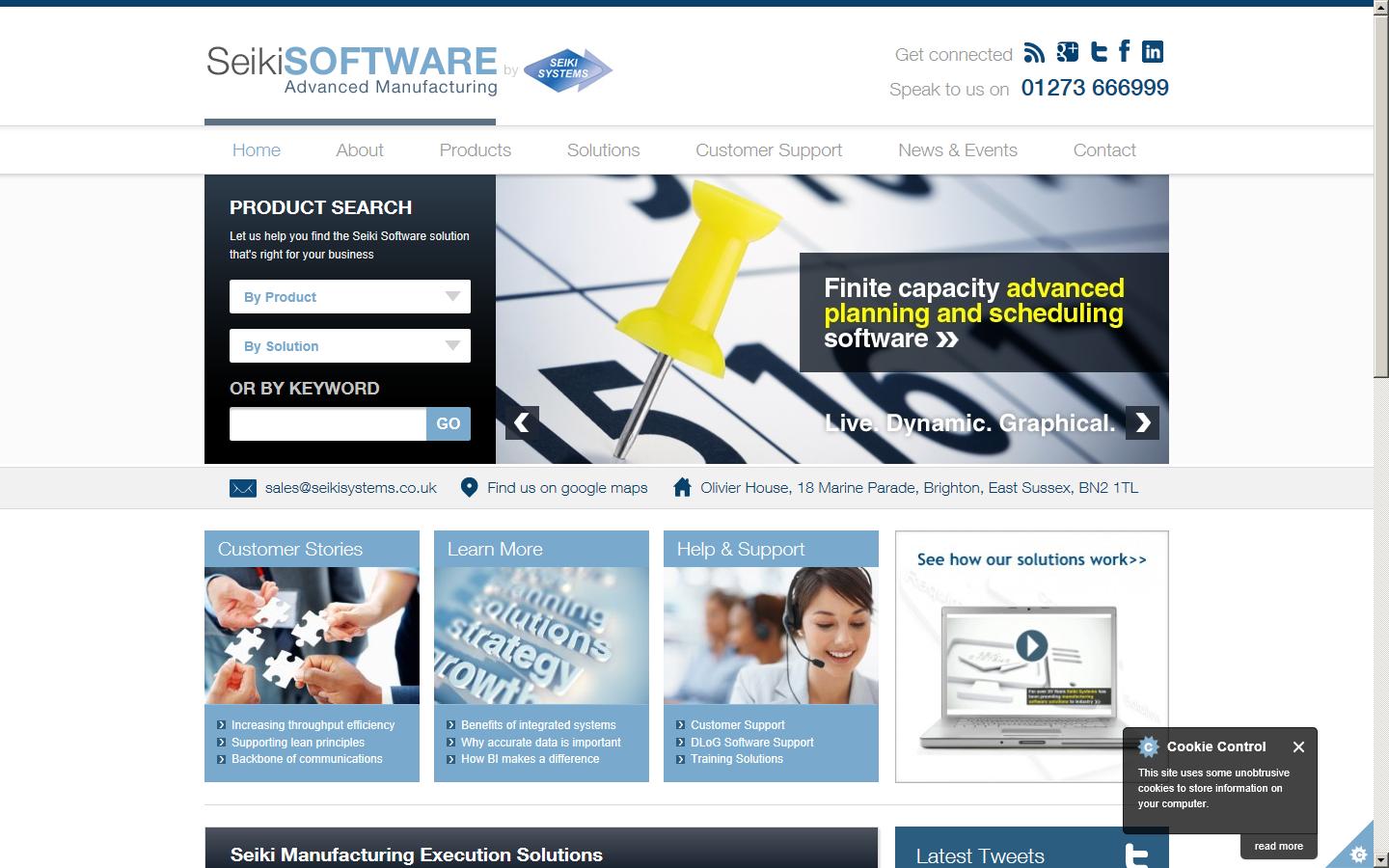 Seiki Systems Website