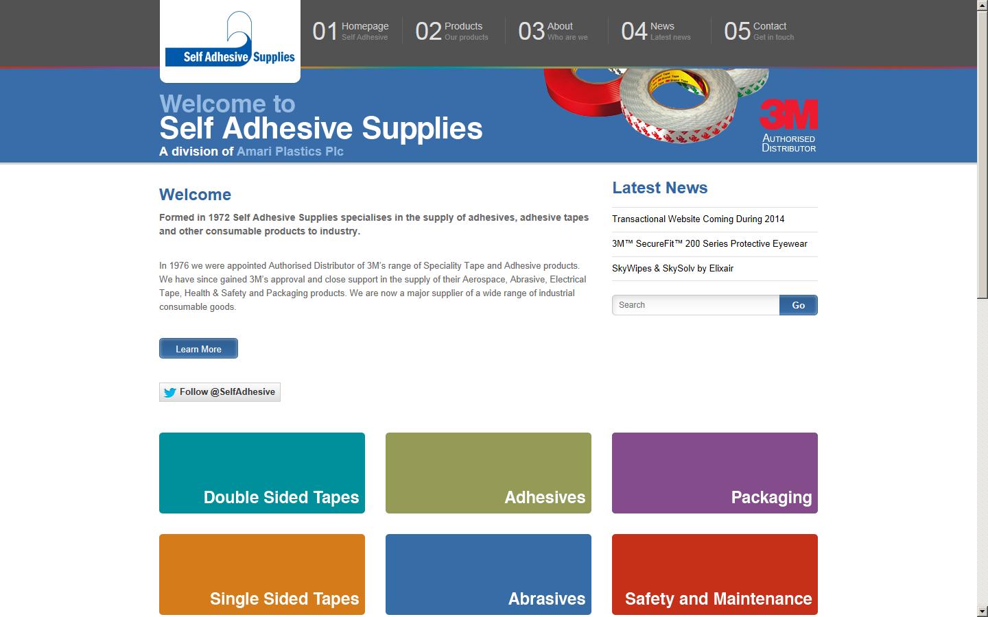 Self Adhesive Supplies Website