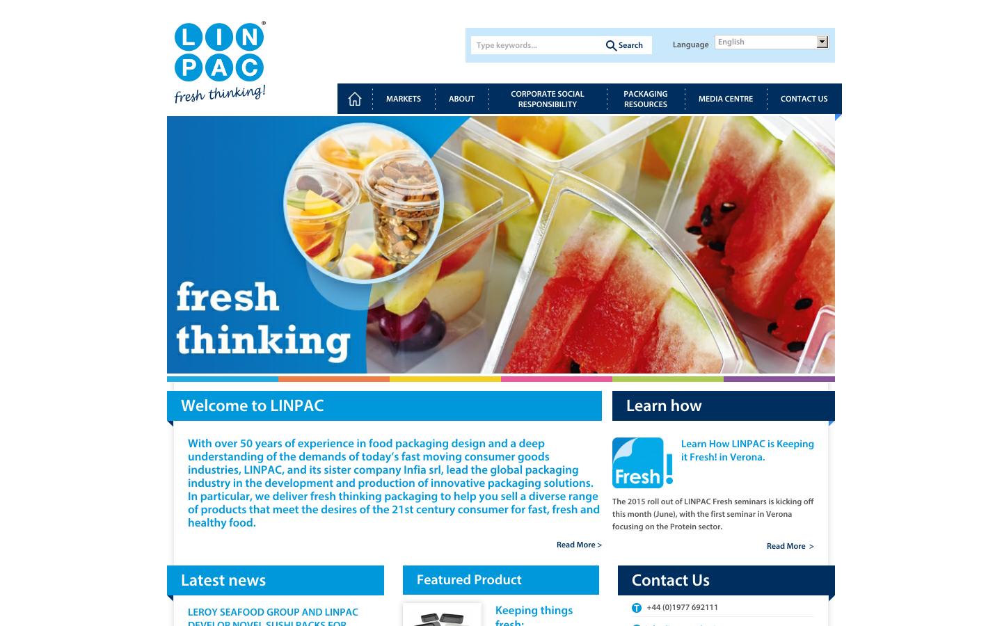 Linpac Packaging Ltd Website