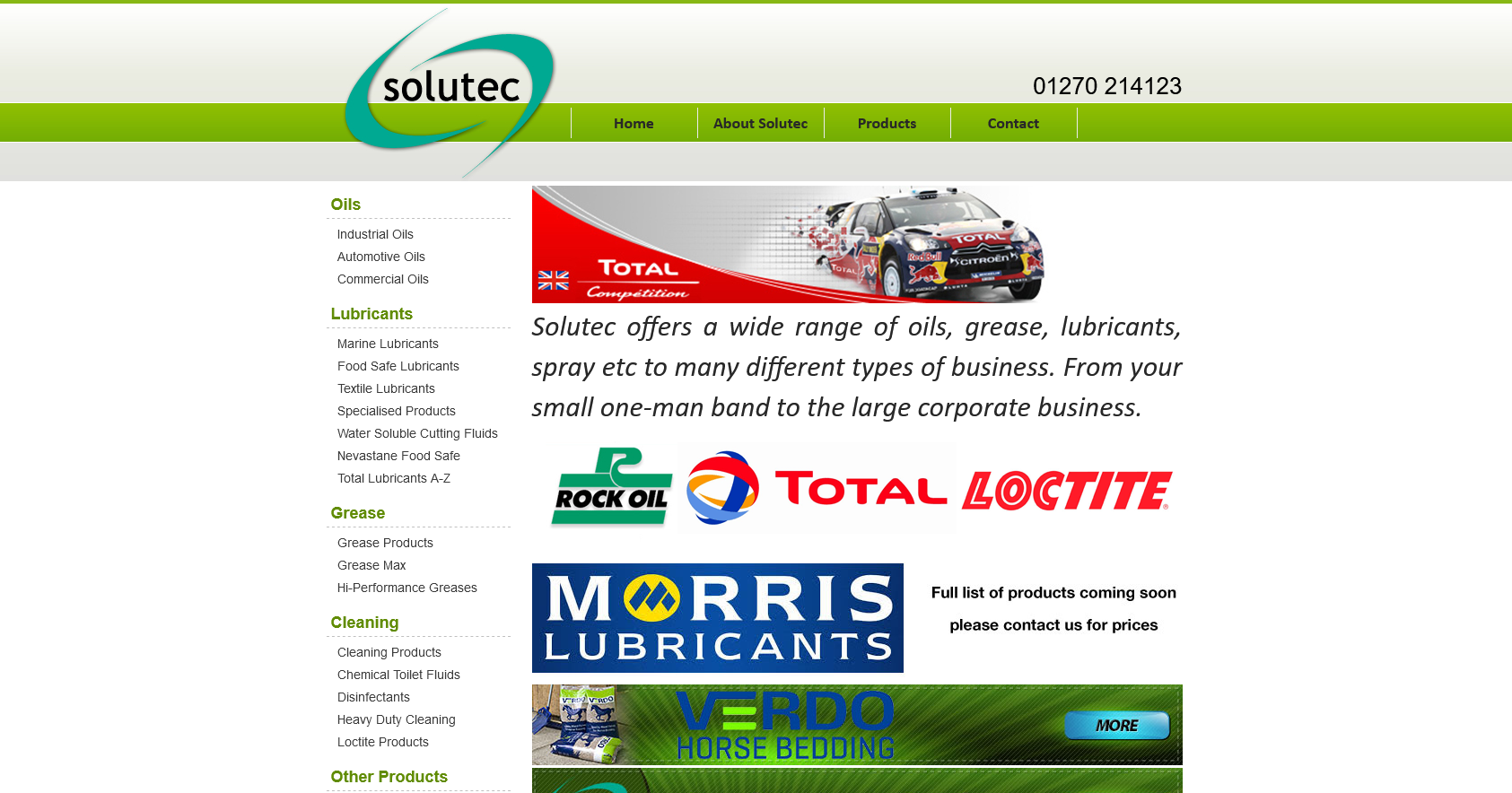 Solutec Ltd Website