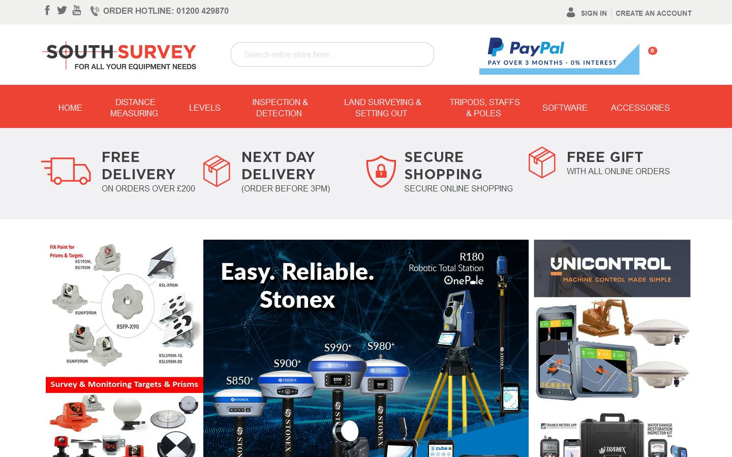 South Survey Ltd Website