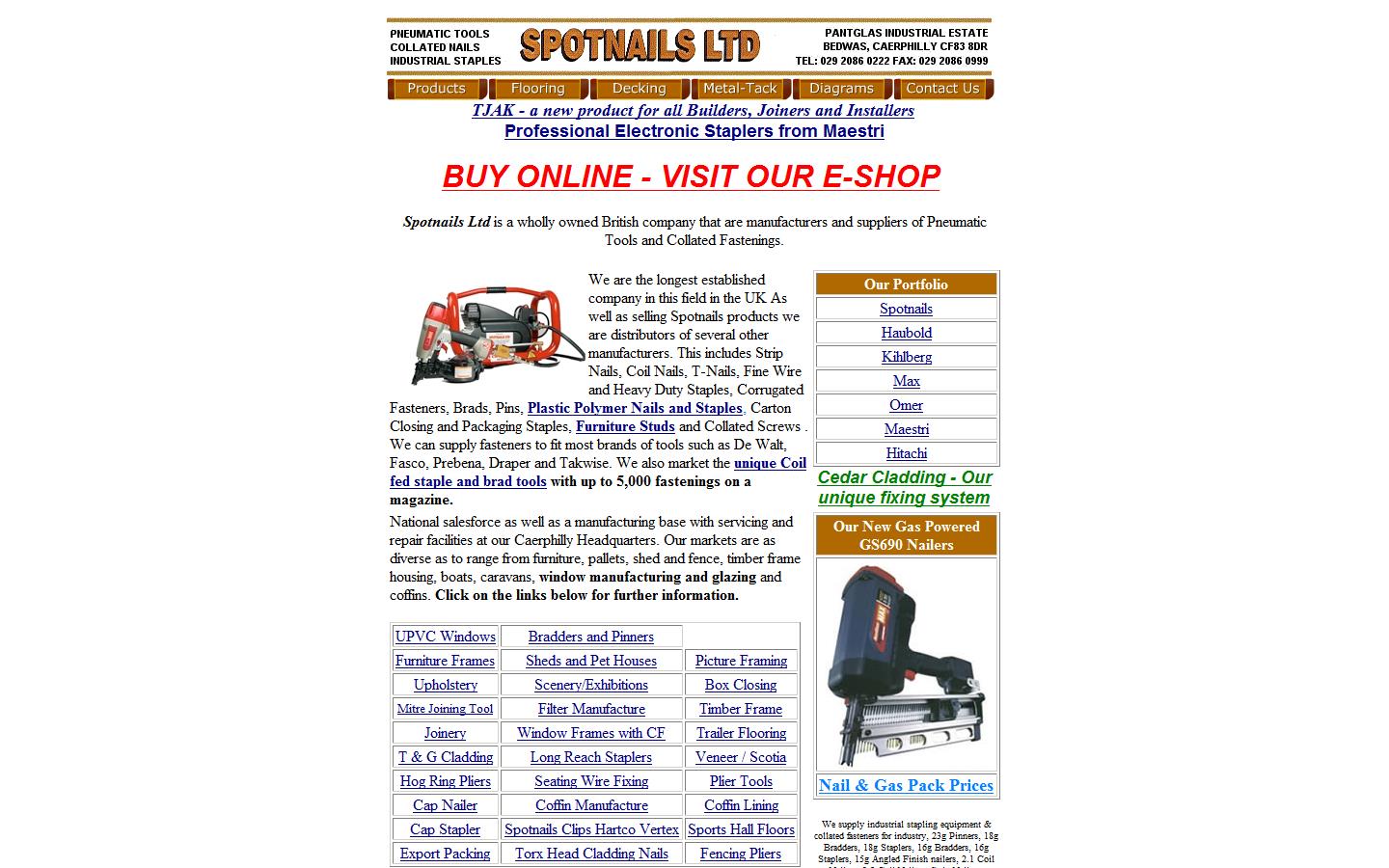 Spotnails Ltd  Website