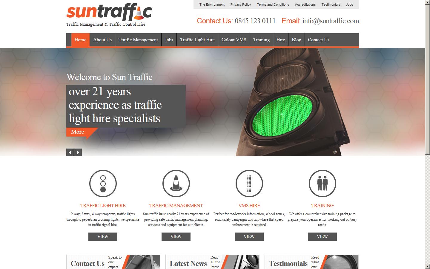 Sun Traffic Signals Ltd Website