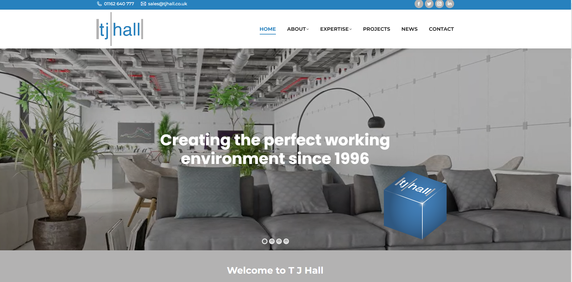 TJ Hall Ltd Website