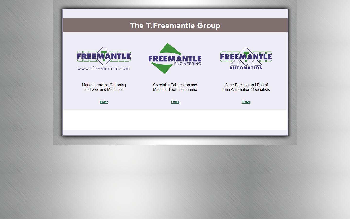 T Freemantle Ltd Website