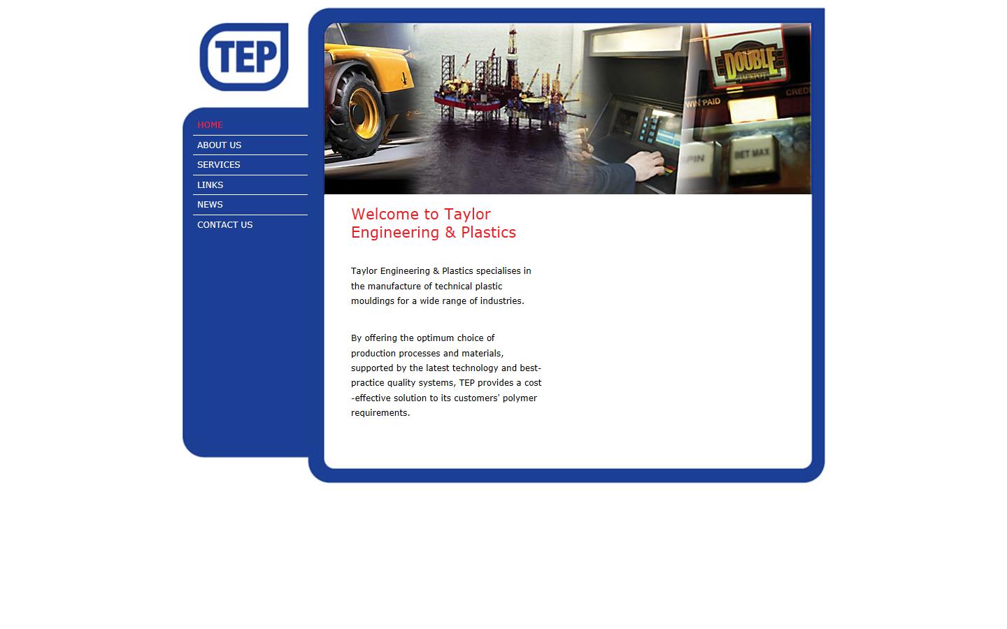 Taylor Engineering & Plastics Ltd Website