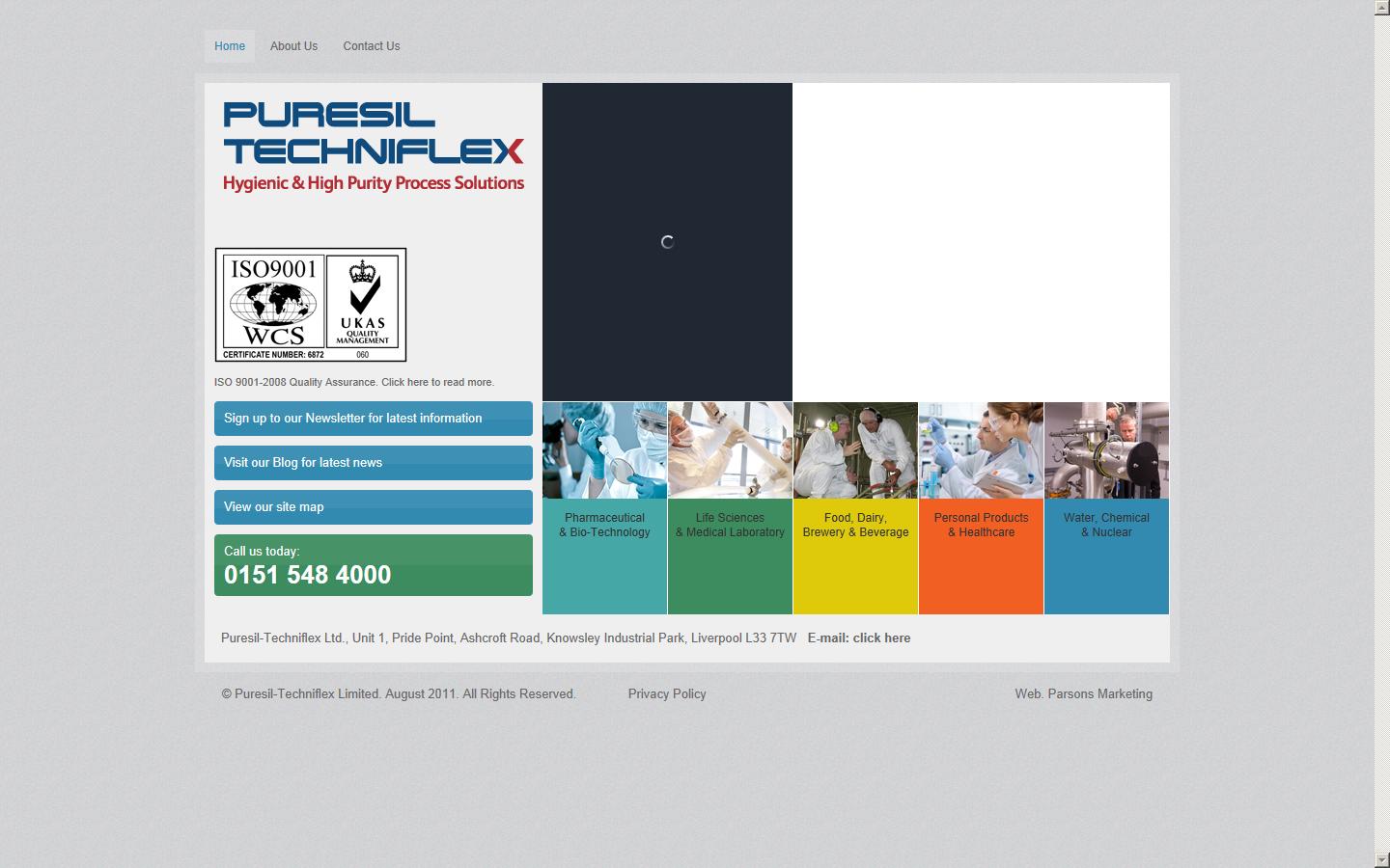 Puresil-Techniflex Ltd Website