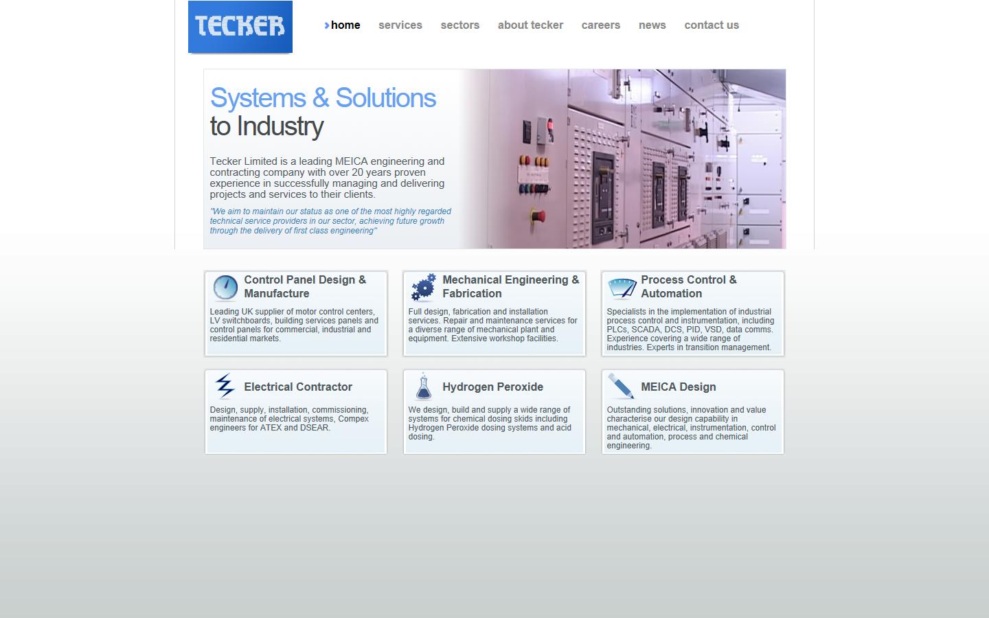 Tecker Ltd Website