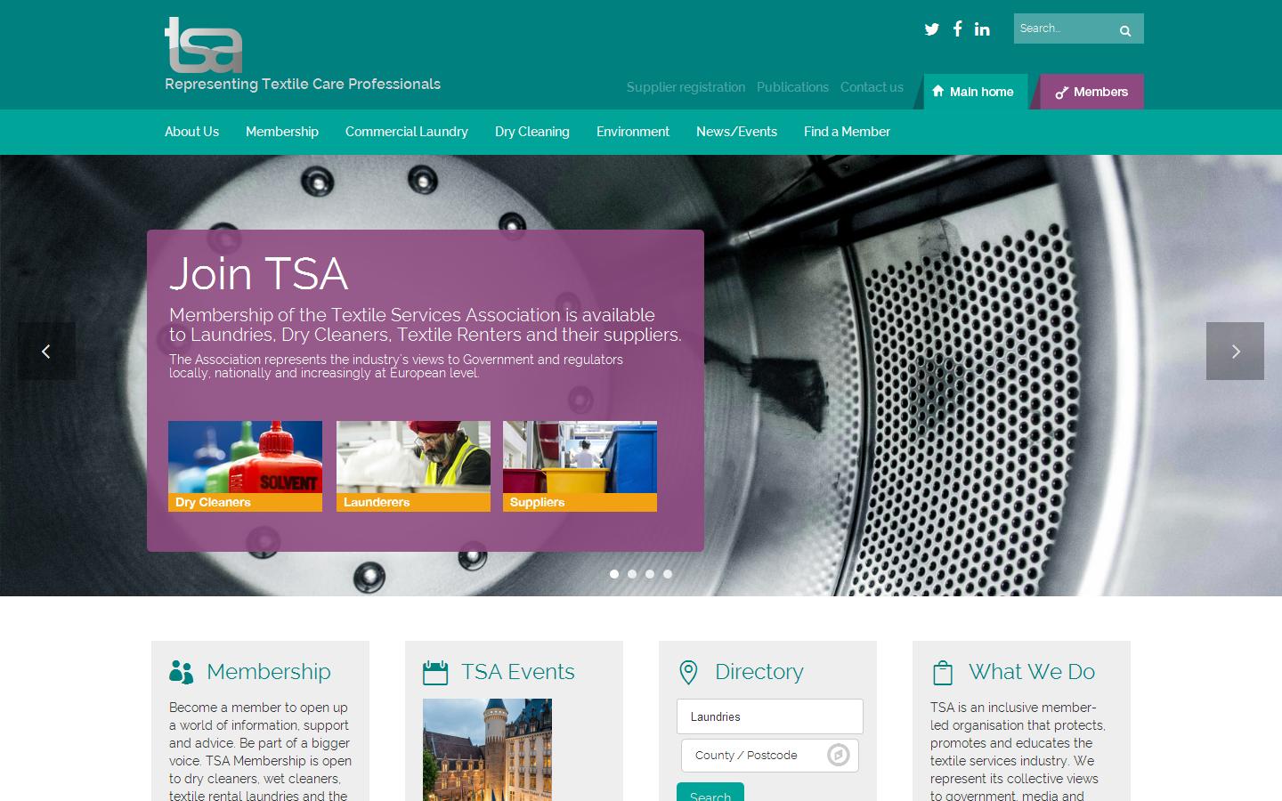 Textile Services Association Website