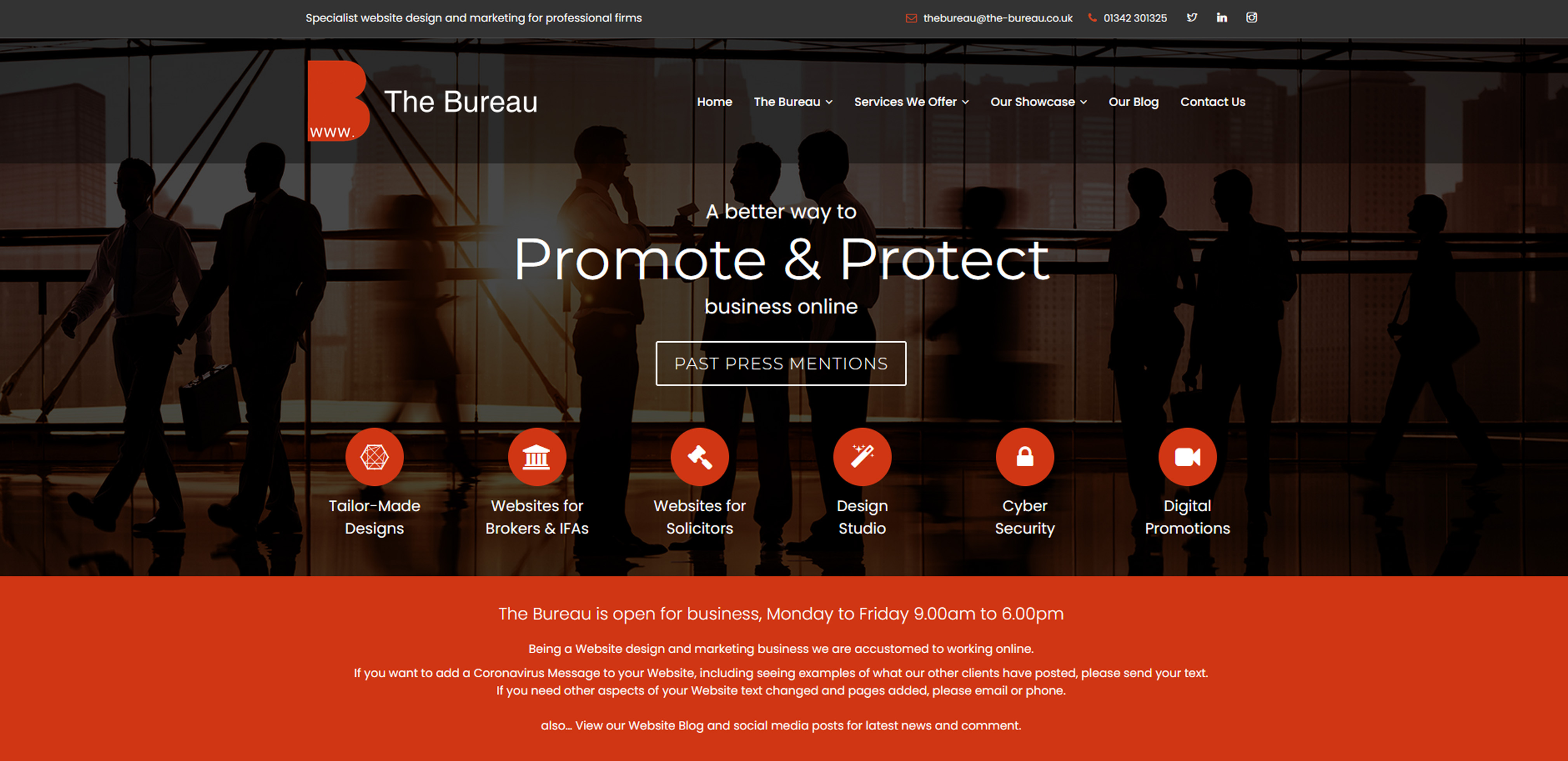 The Bureau  Website