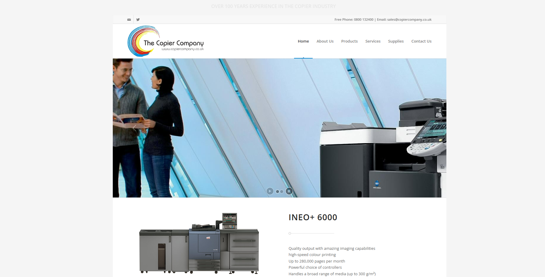 The Copier Company Website