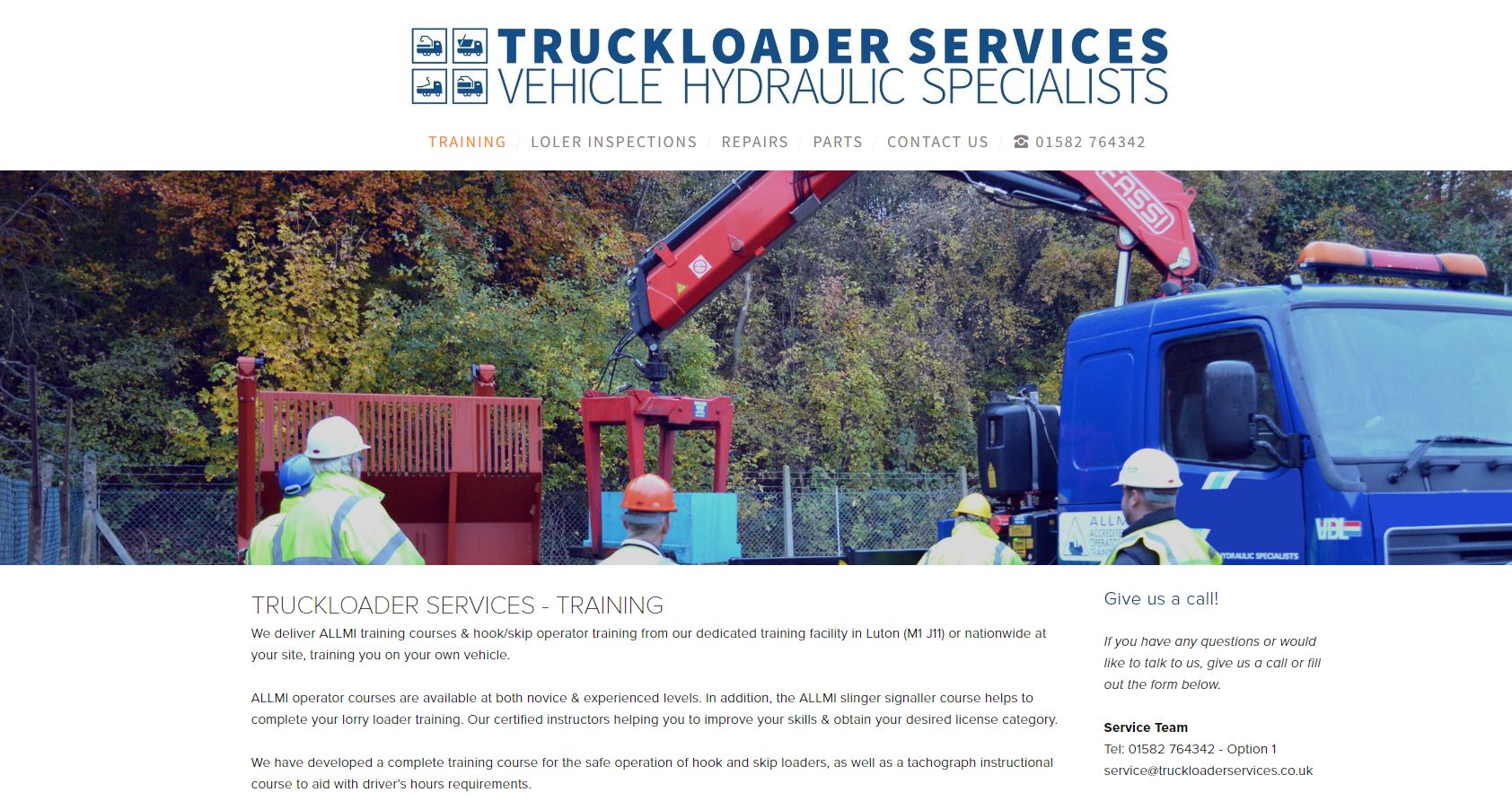 Truckloader Services Website