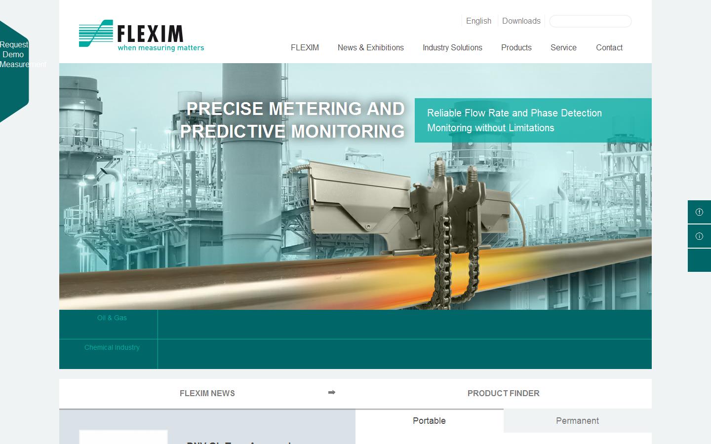 Flexim Instruments UK Ltd Website