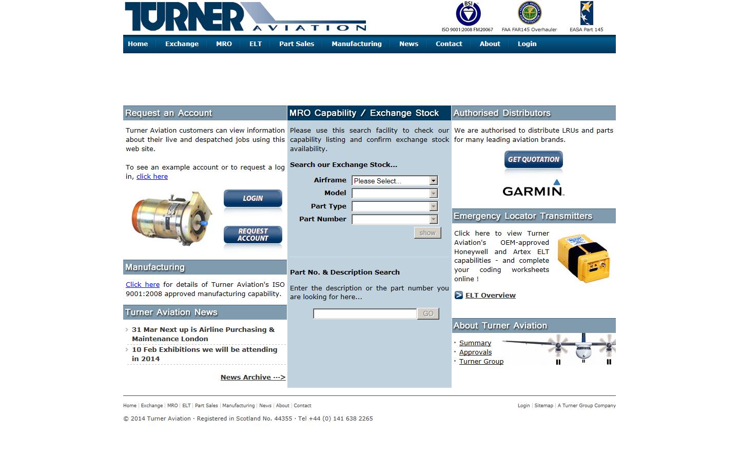 Turner Aviation Website