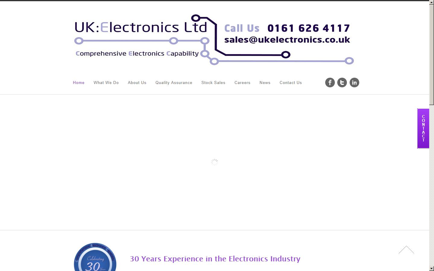 UK Electronics Ltd   Website