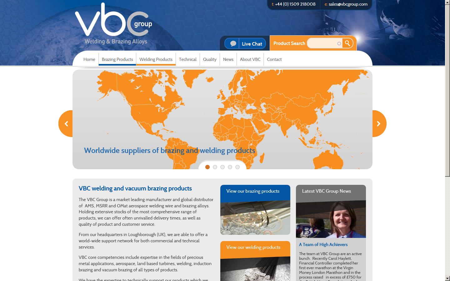 VBC Group Website