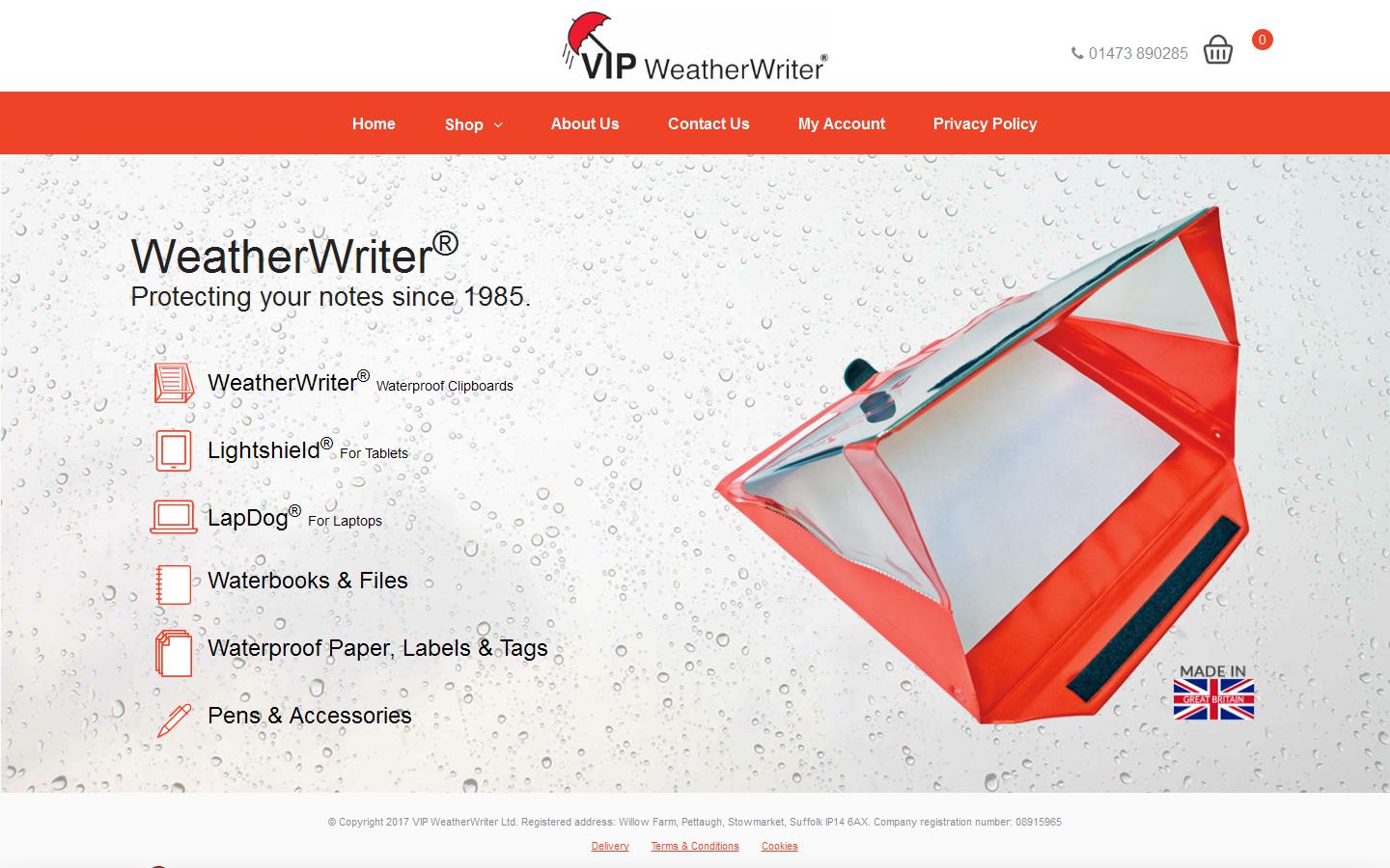 VIP WeatherWriter Ltd Website