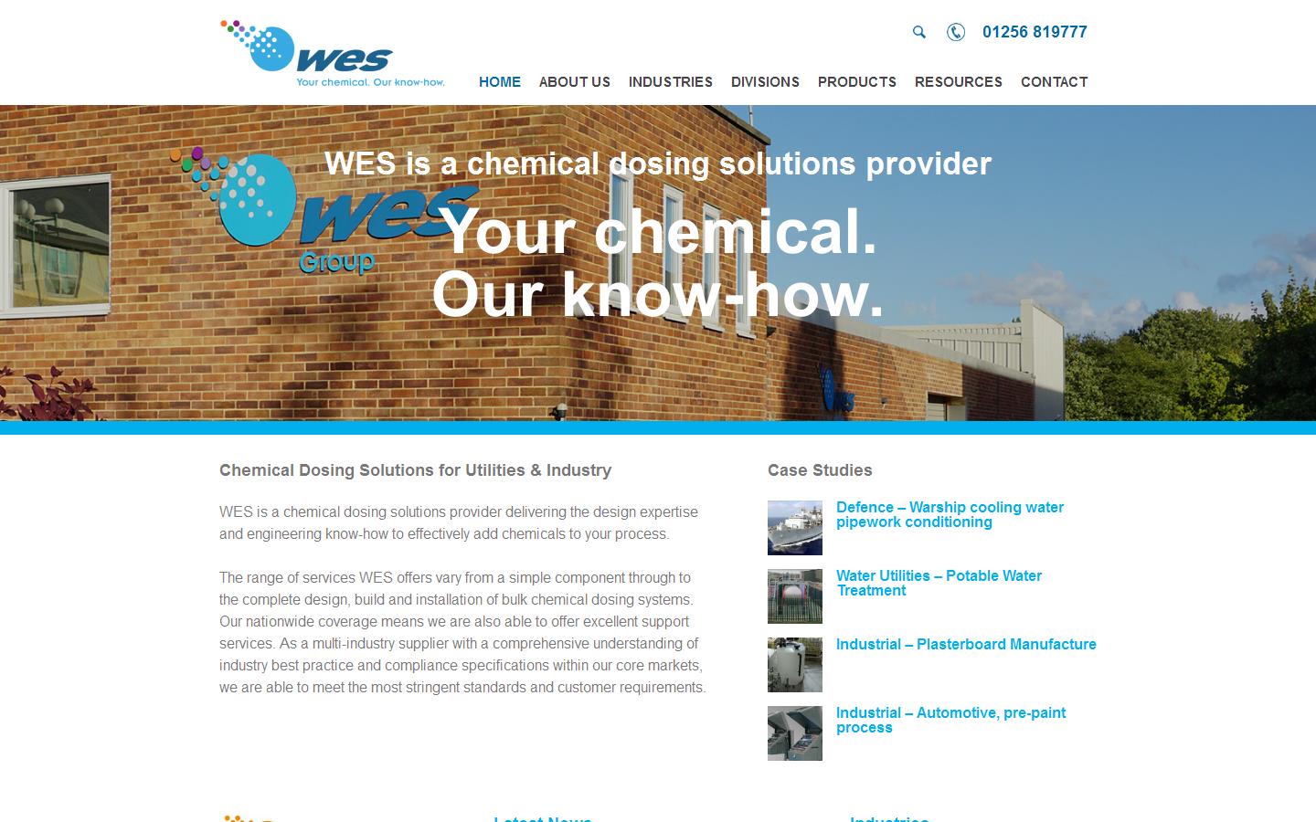 WES Ltd Website