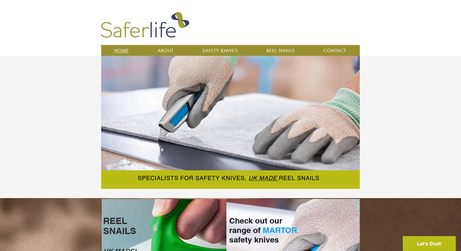 Safer Life Website