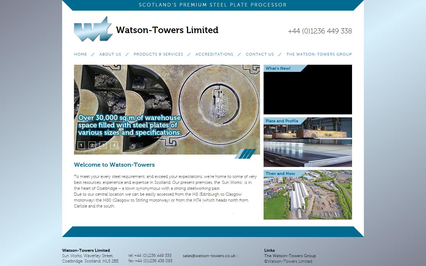 Watson-Towers Ltd Website