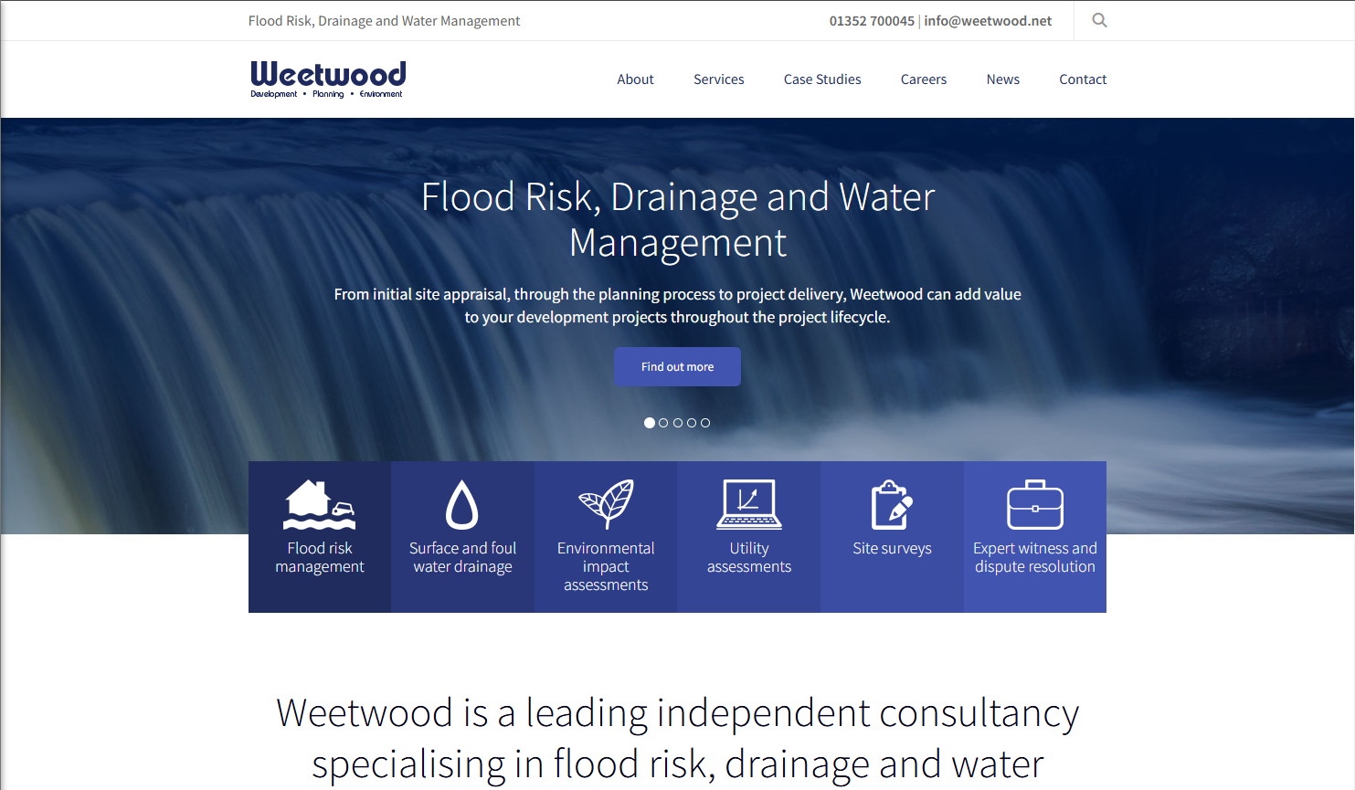 Weetwood  Website