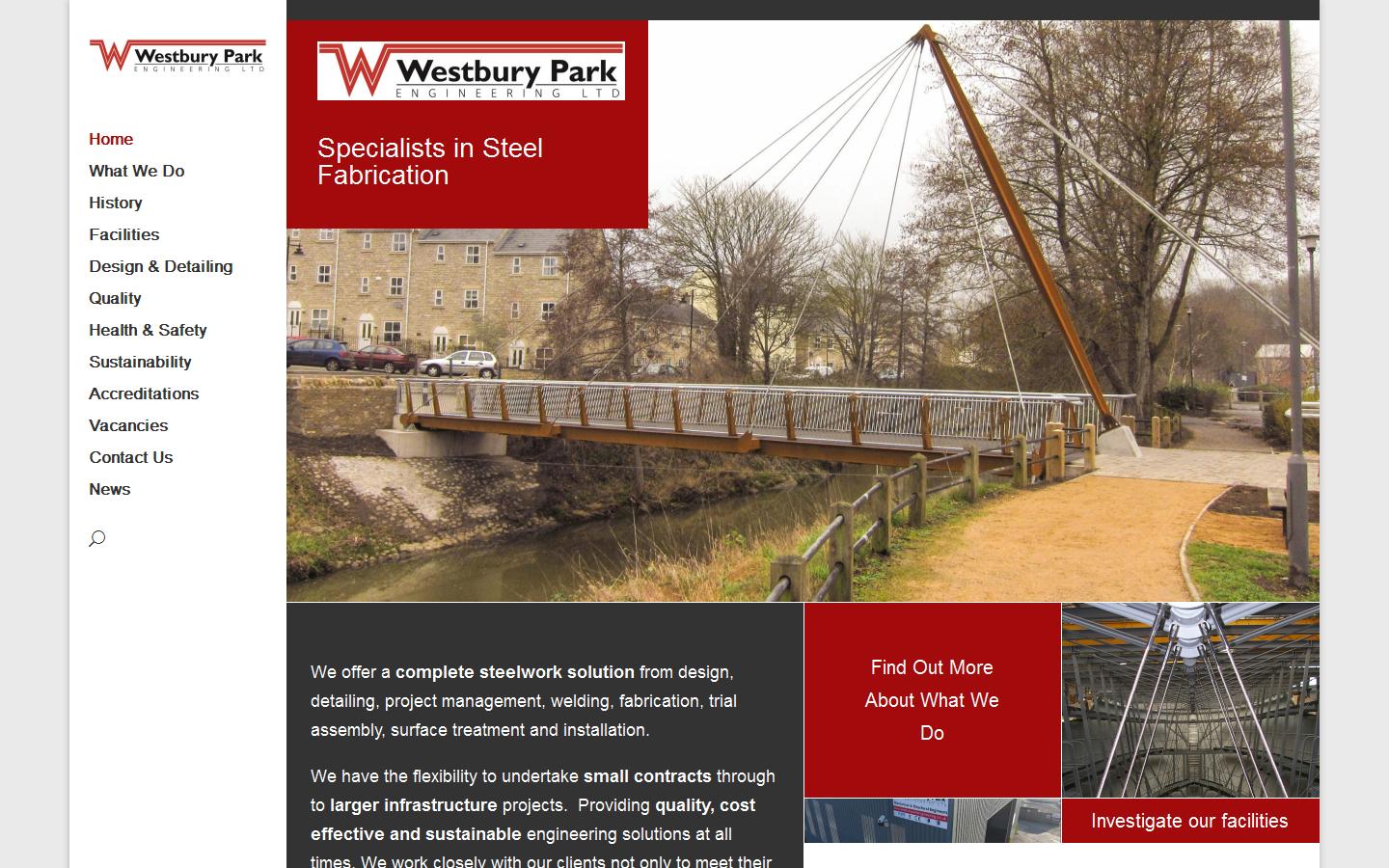 Westbury Park Engineering Ltd Website