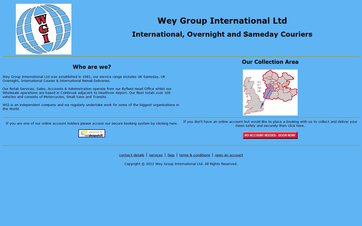 Wey Group International Ltd.  Website