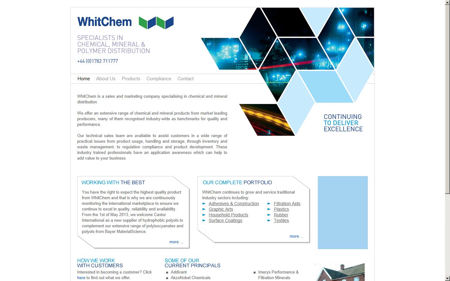 WhitChem Ltd Website