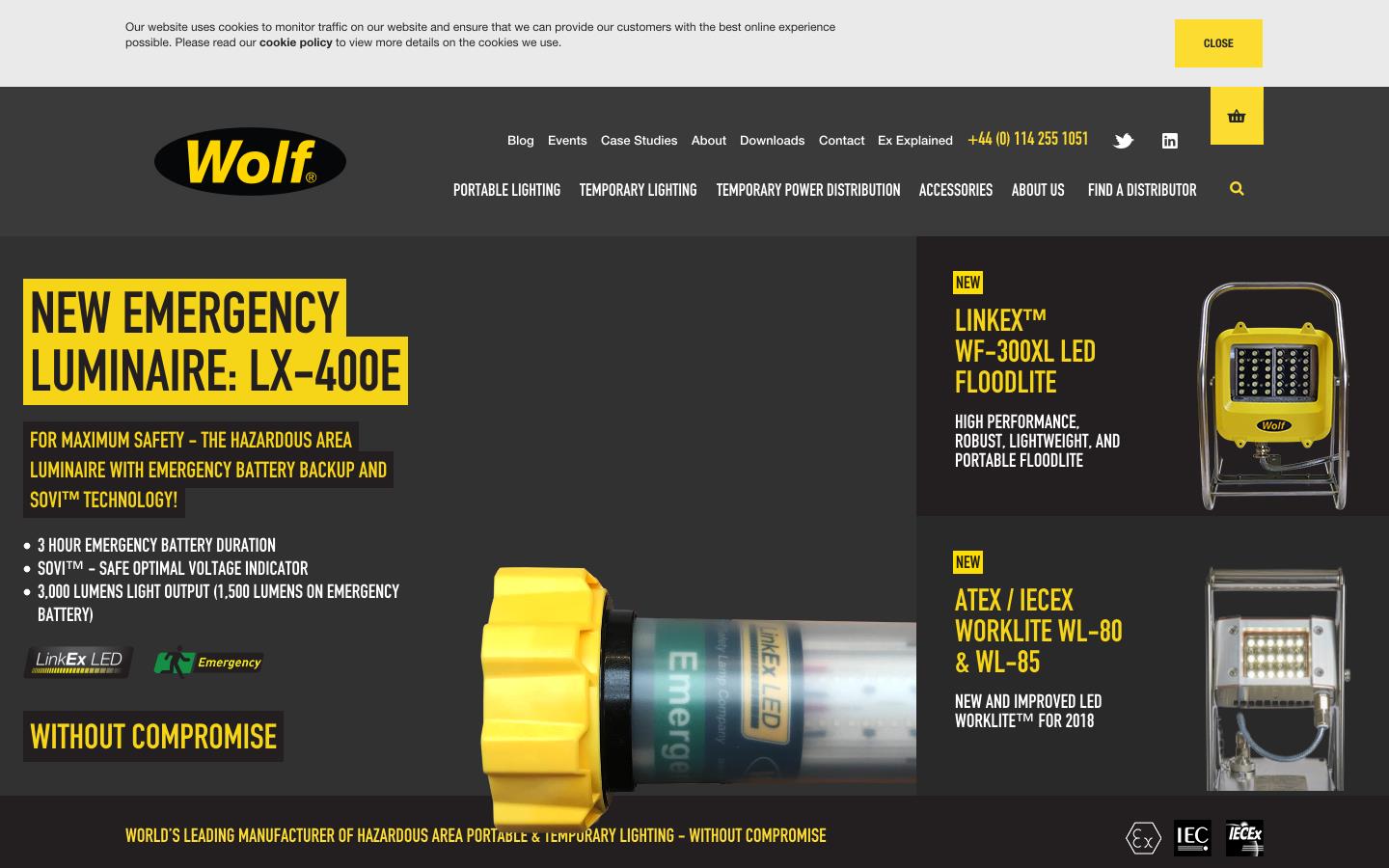 Wolf Safety Lamp Company Website