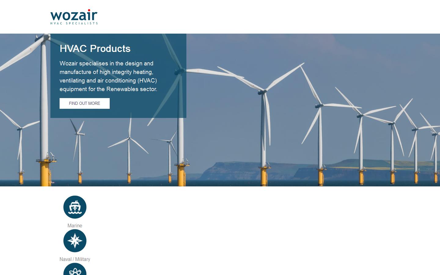 Wozair Ltd Website