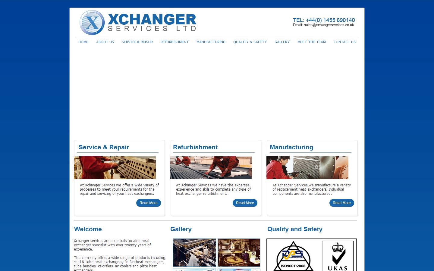 Xchanger Services Ltd - Hinckley Website