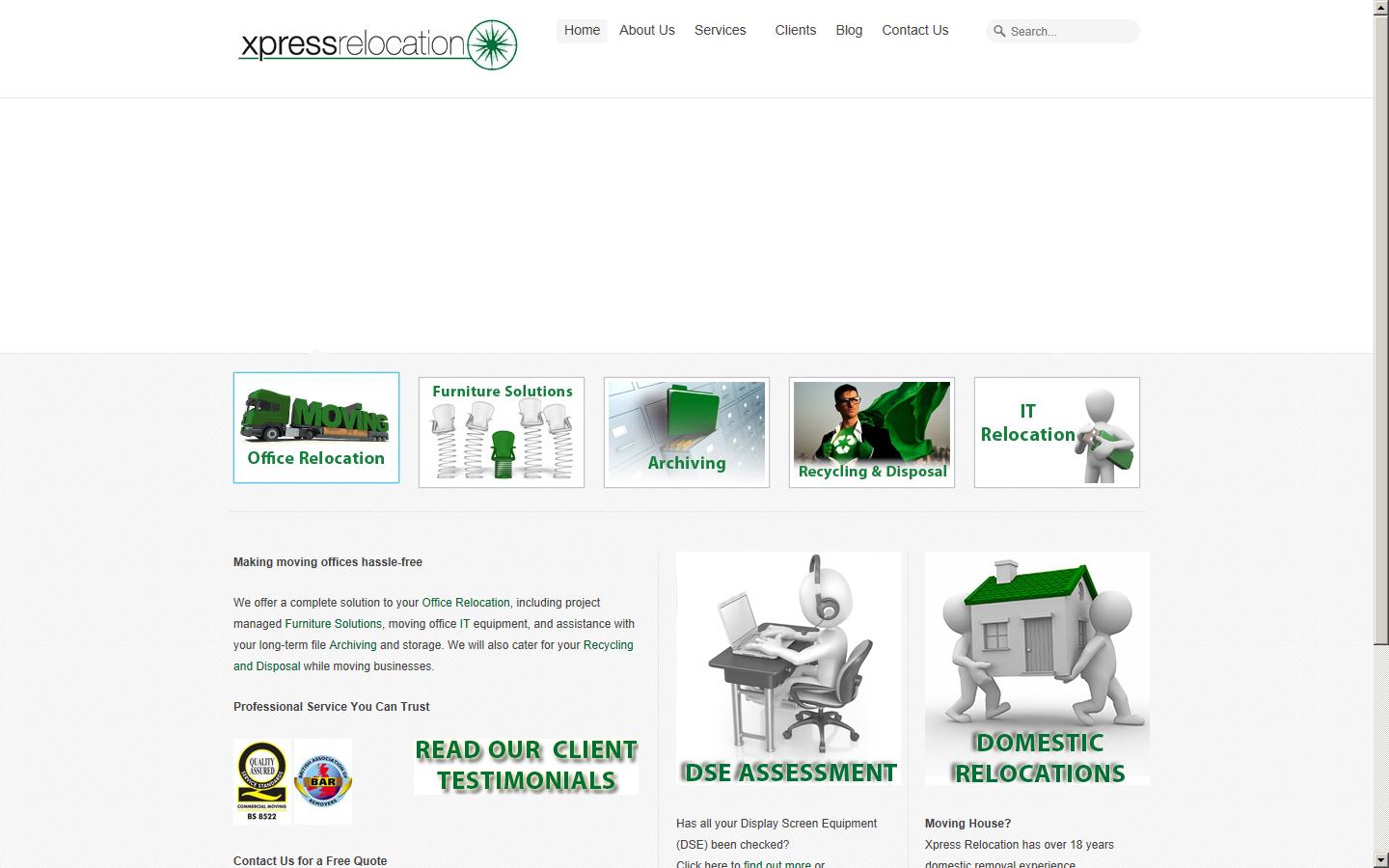 Xpress Relocation Limited Website