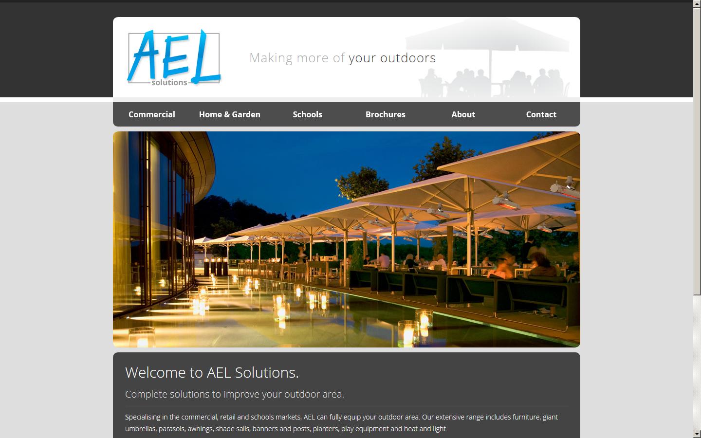 AEL Outdoor Solutions Website