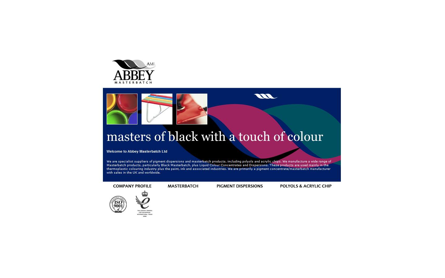 Abbey Masterbatch Ltd.  Website