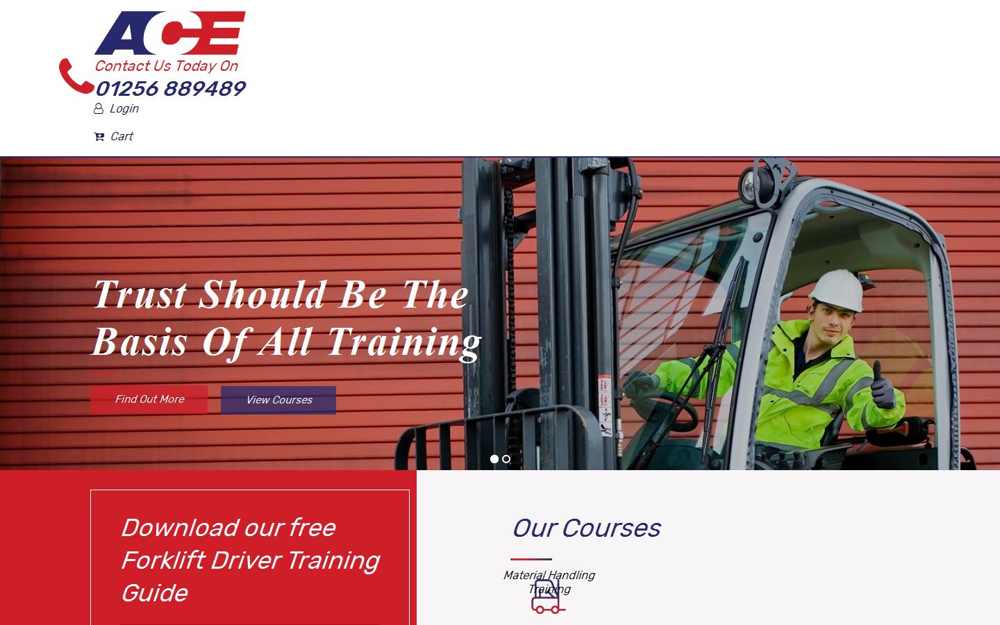 Ace Trainers Ltd Website