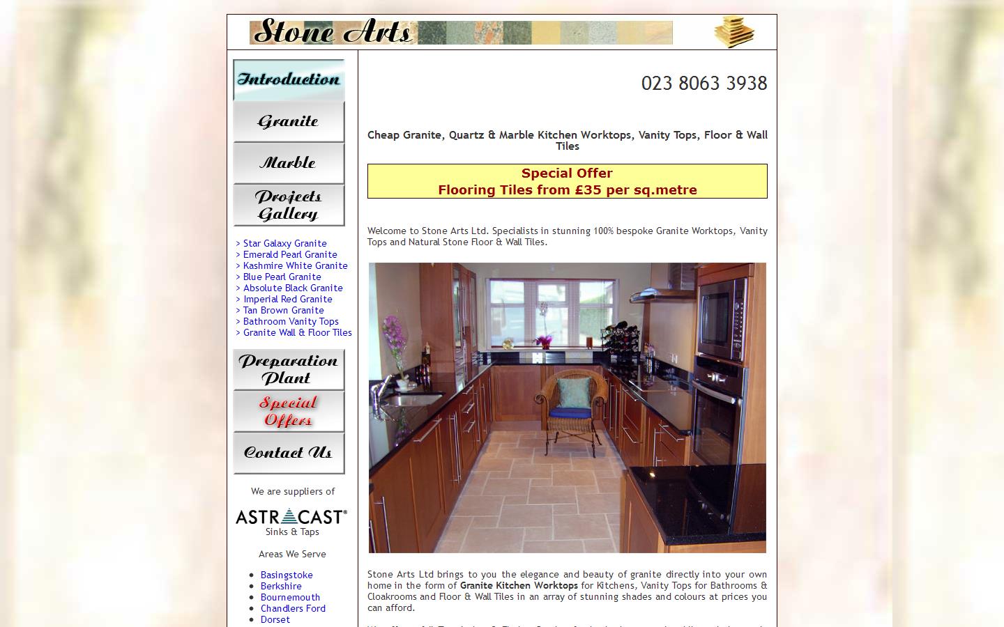 Granite Worktops 2 Go Ltd Website