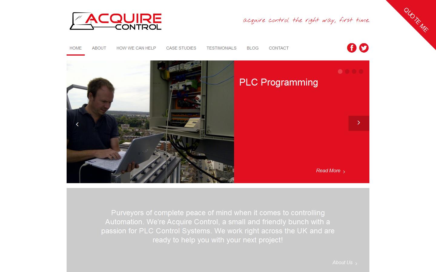 Acquire Control Ltd Website