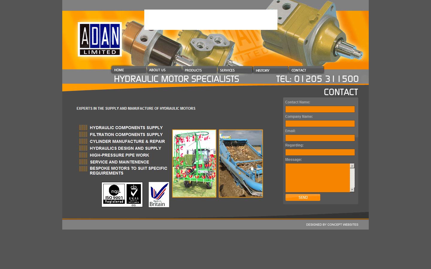 Adan Ltd Website