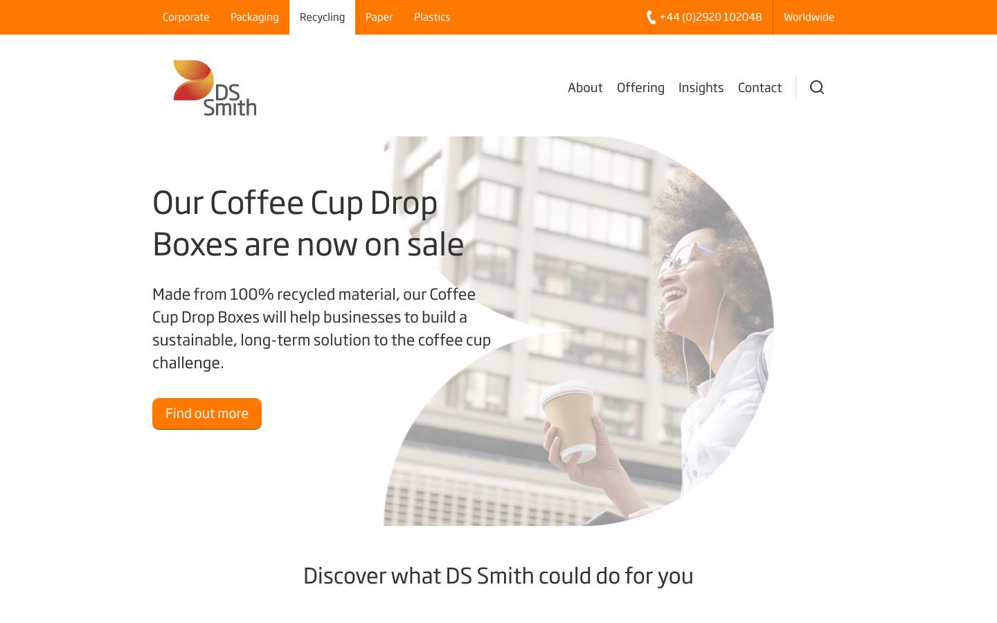 DS Smith Recycling Website