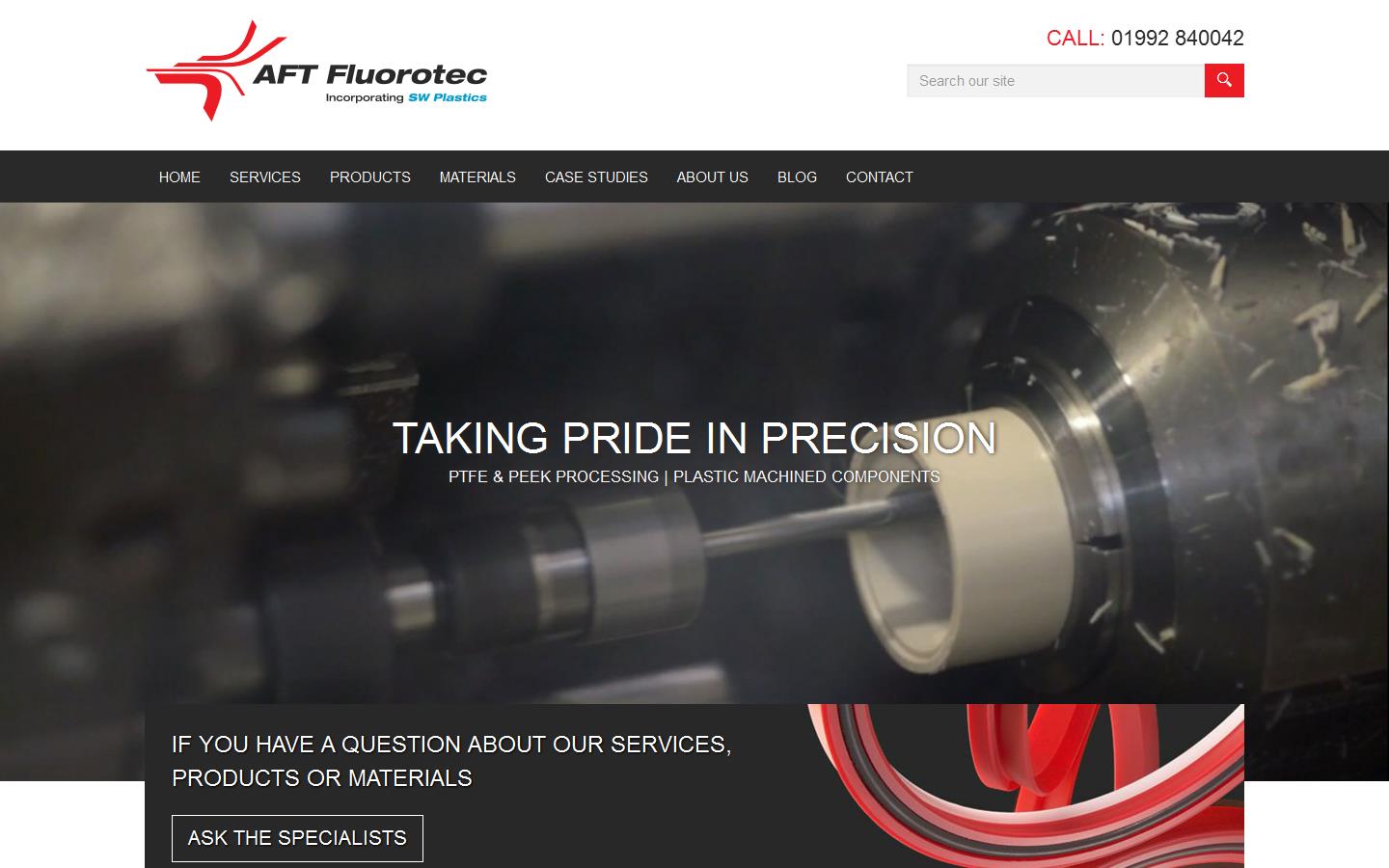 AFT Fluorotec Ltd Website