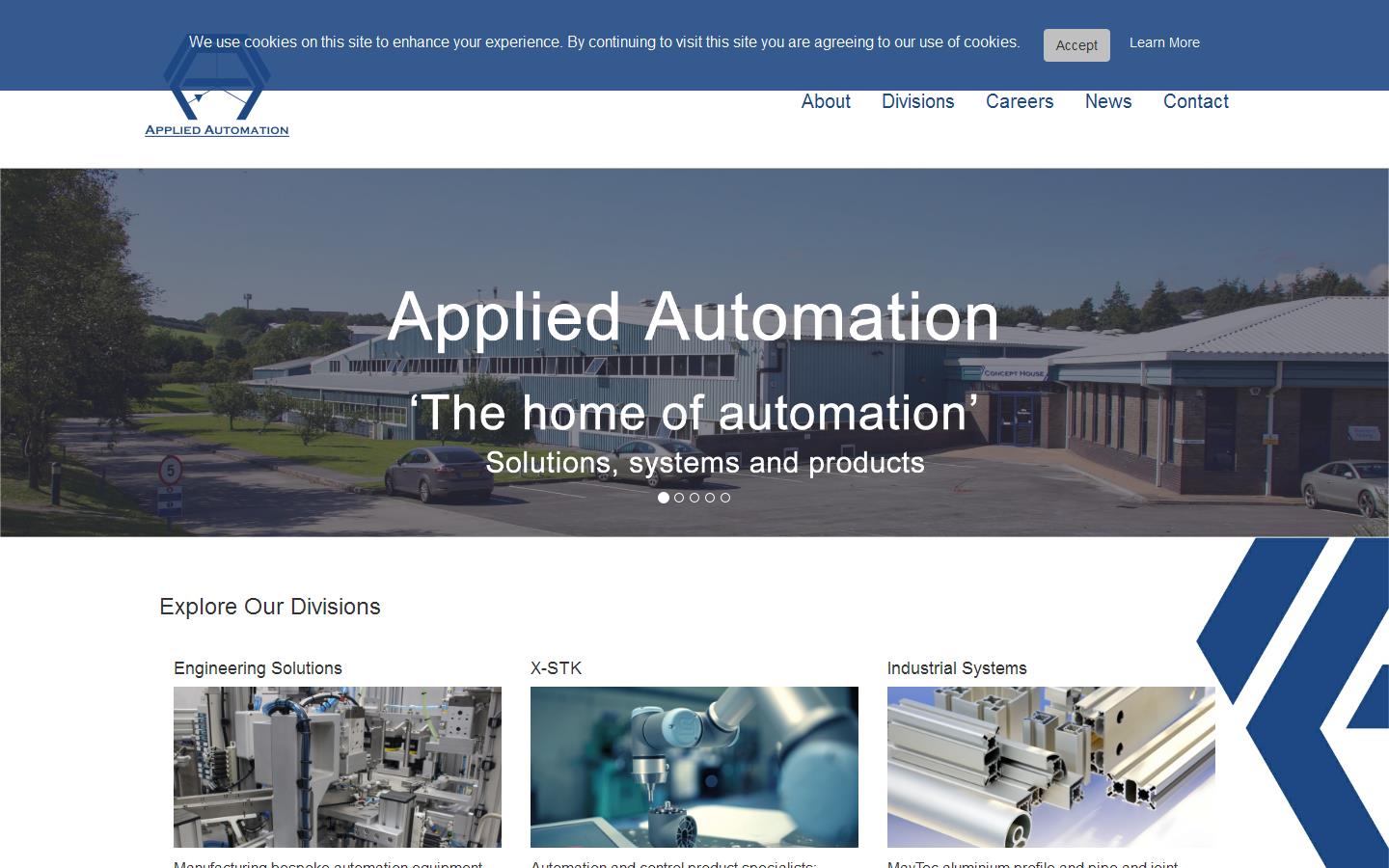 Applied Automation (UK) Ltd  Website