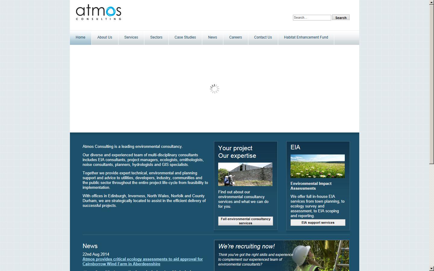 Atmos Ltd Website